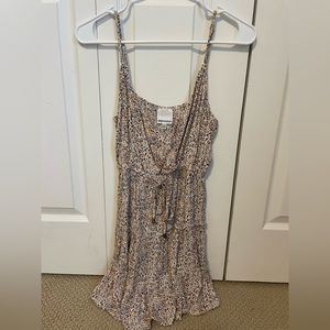 Skylar + Madison colorful cheetah print dress